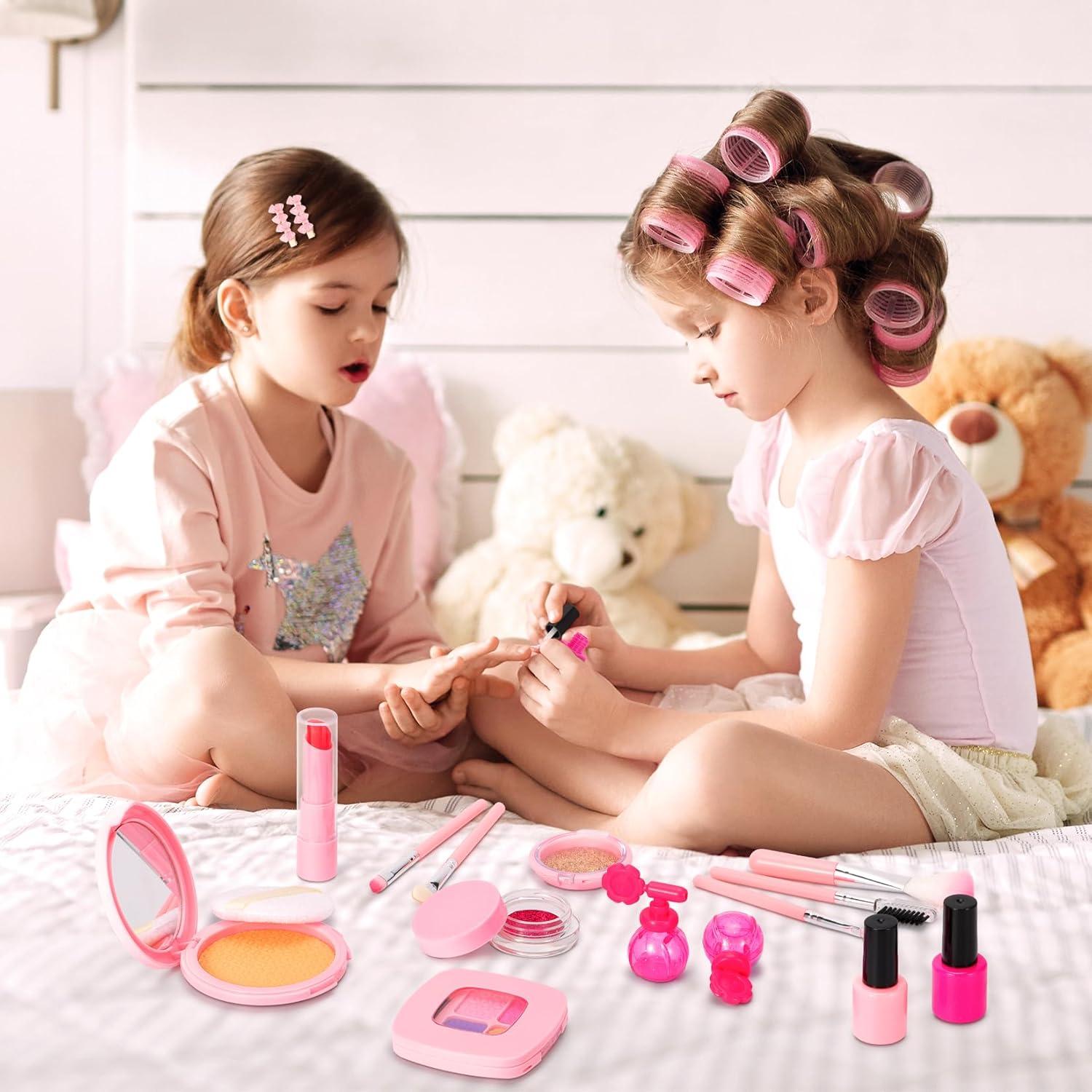 Set de Juguetes de Salón de Belleza Hapgo 39 Piezas para Niñas