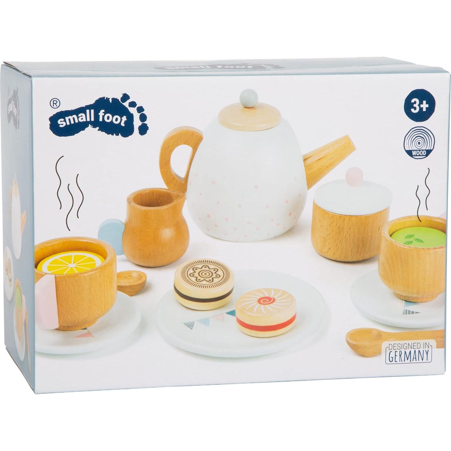 Juego de Té de Madera Legler 17 Piezas para Niños 3+ Años