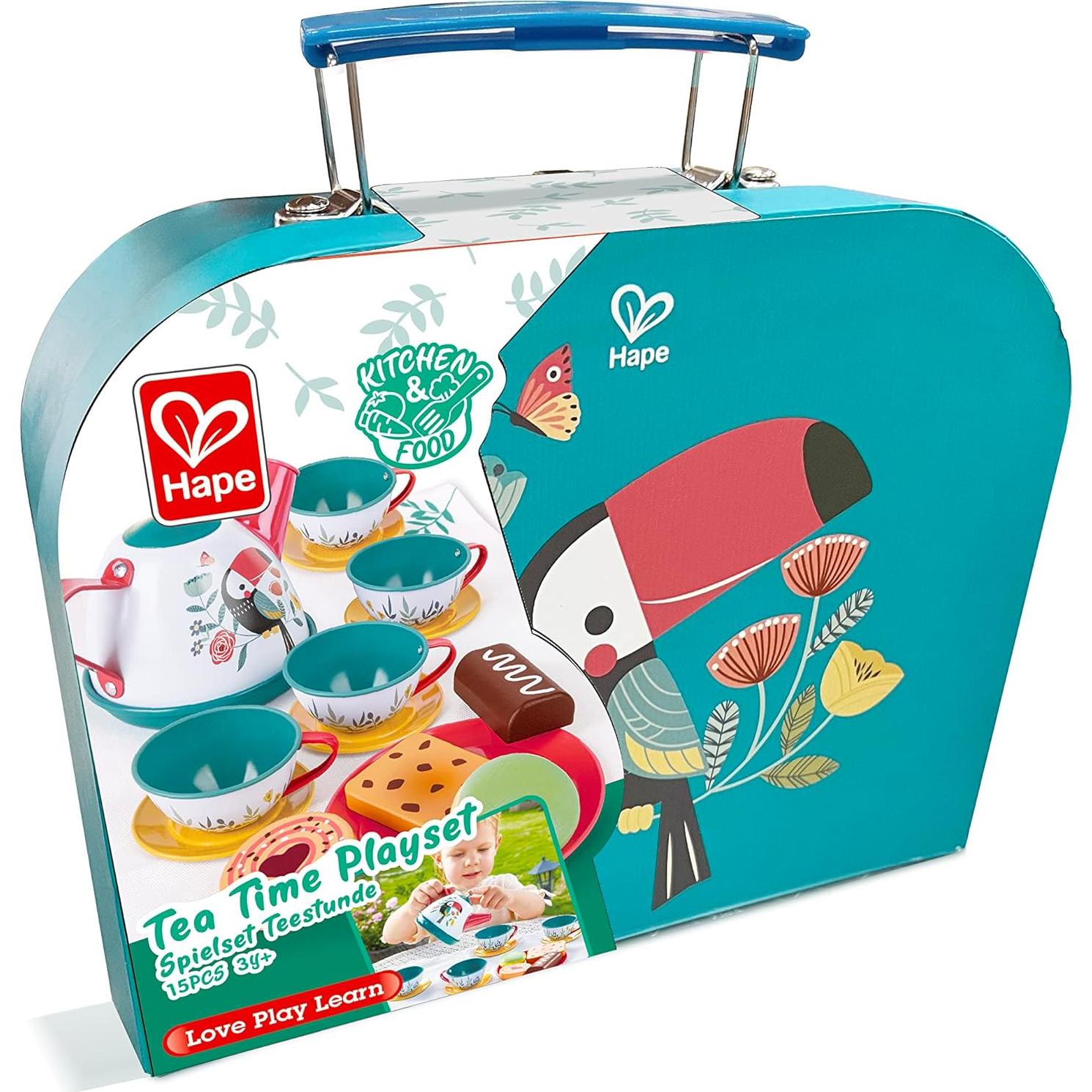 Set de Juego de Té Infantil Hape E3185 - 15 Piezas
