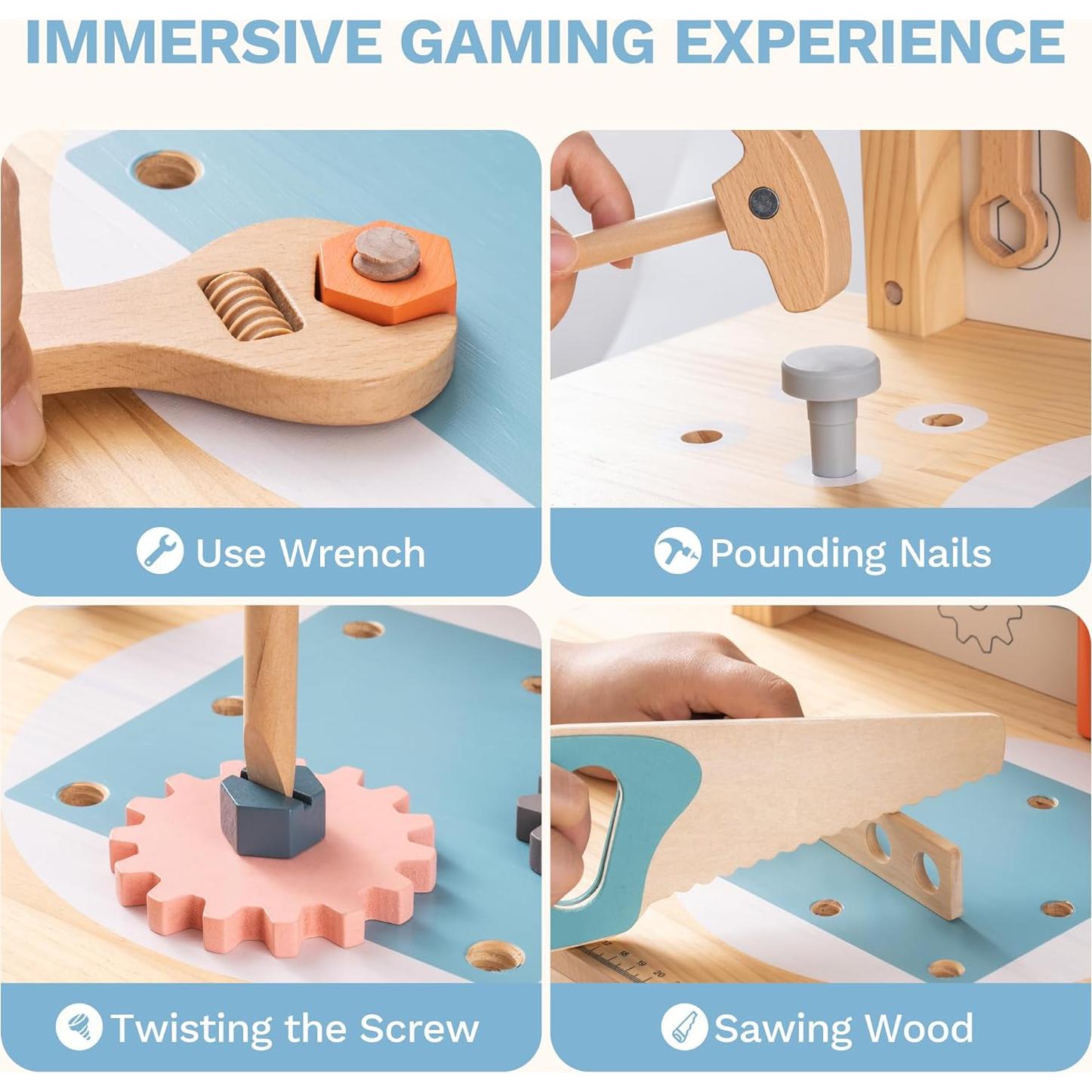 Banco de Trabajo de Madera ROBUD para Niños 5.49 kg