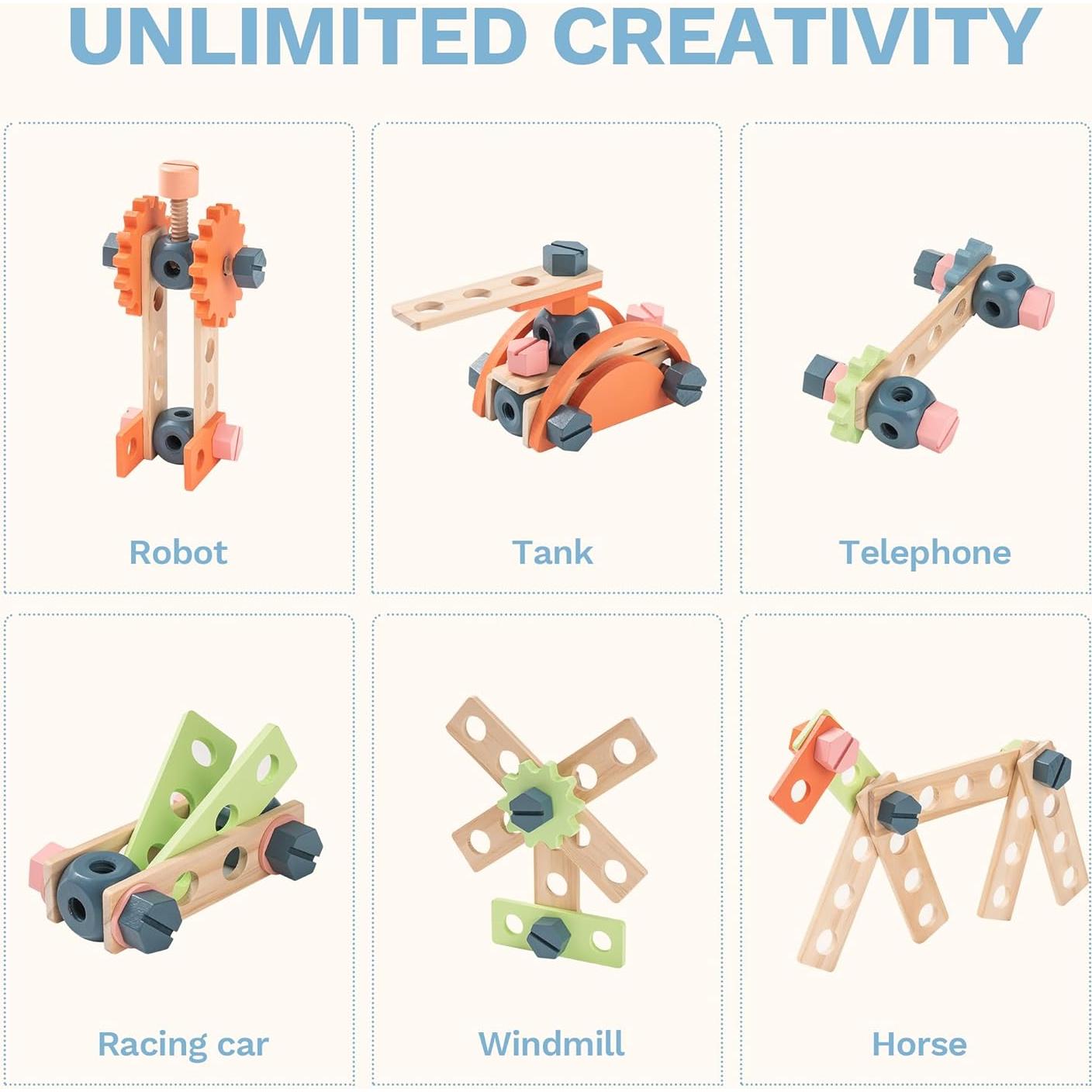 Banco de Trabajo de Madera ROBUD para Niños 5.49 kg