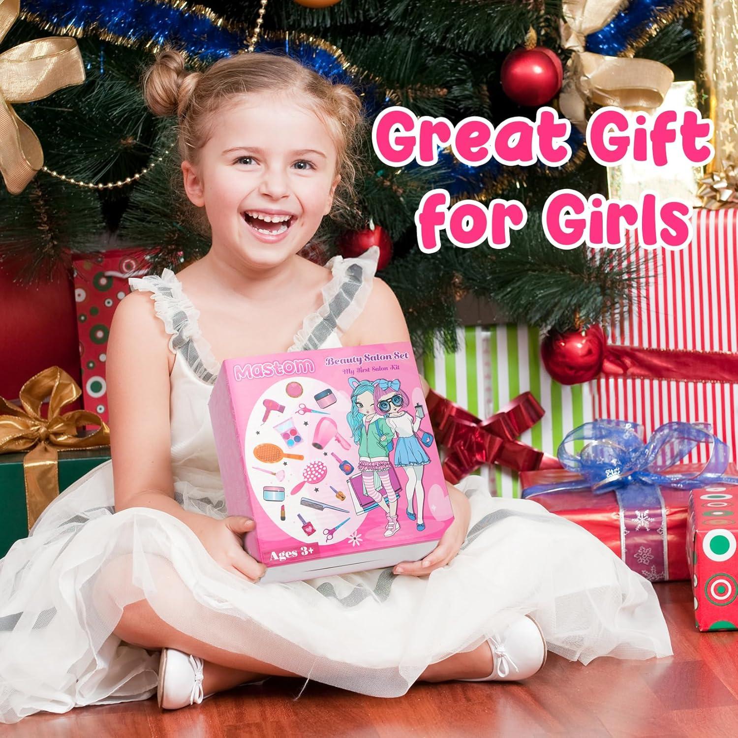 Kit de Juguetes de Salón de Belleza para Niñas 36 Piezas