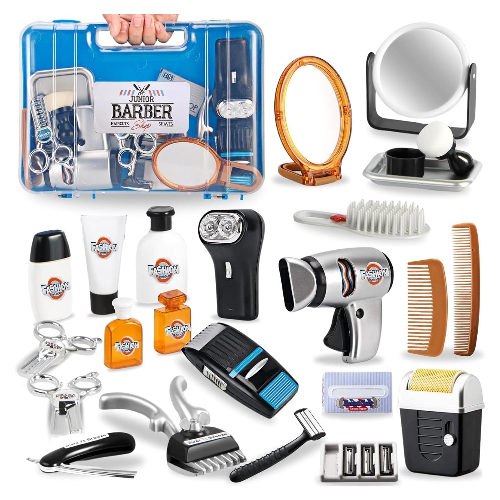 Kit de Juego de Barbería para Niños 24 Piezas Liberty Imports