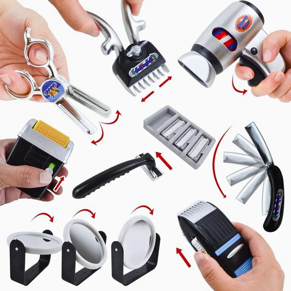 Kit de Juego de Barbería para Niños 24 Piezas Liberty Imports