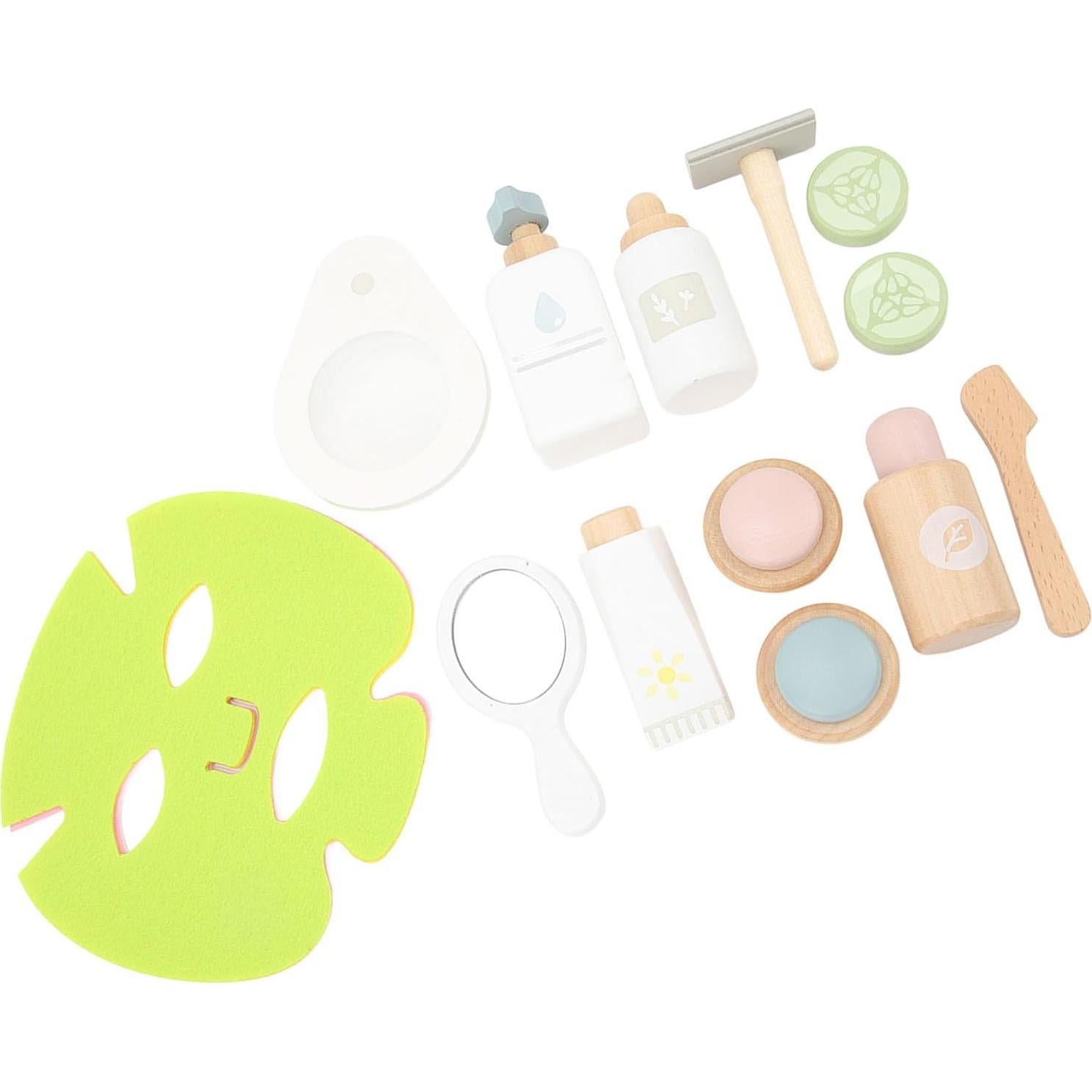 Juego de Maquillaje de Madera para Niños - Marcas de Simulación