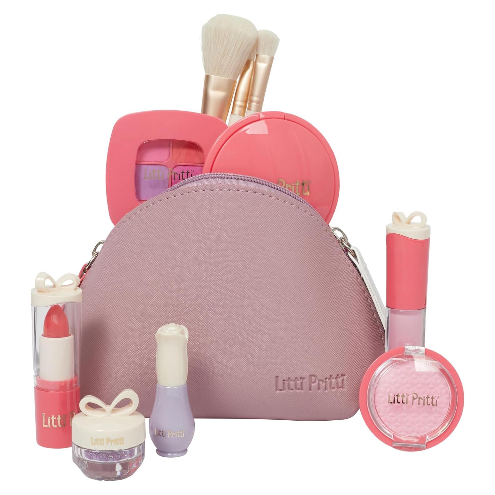 Set de Maquillaje de Juguete Litti Pritti 11 Piezas para Niñas