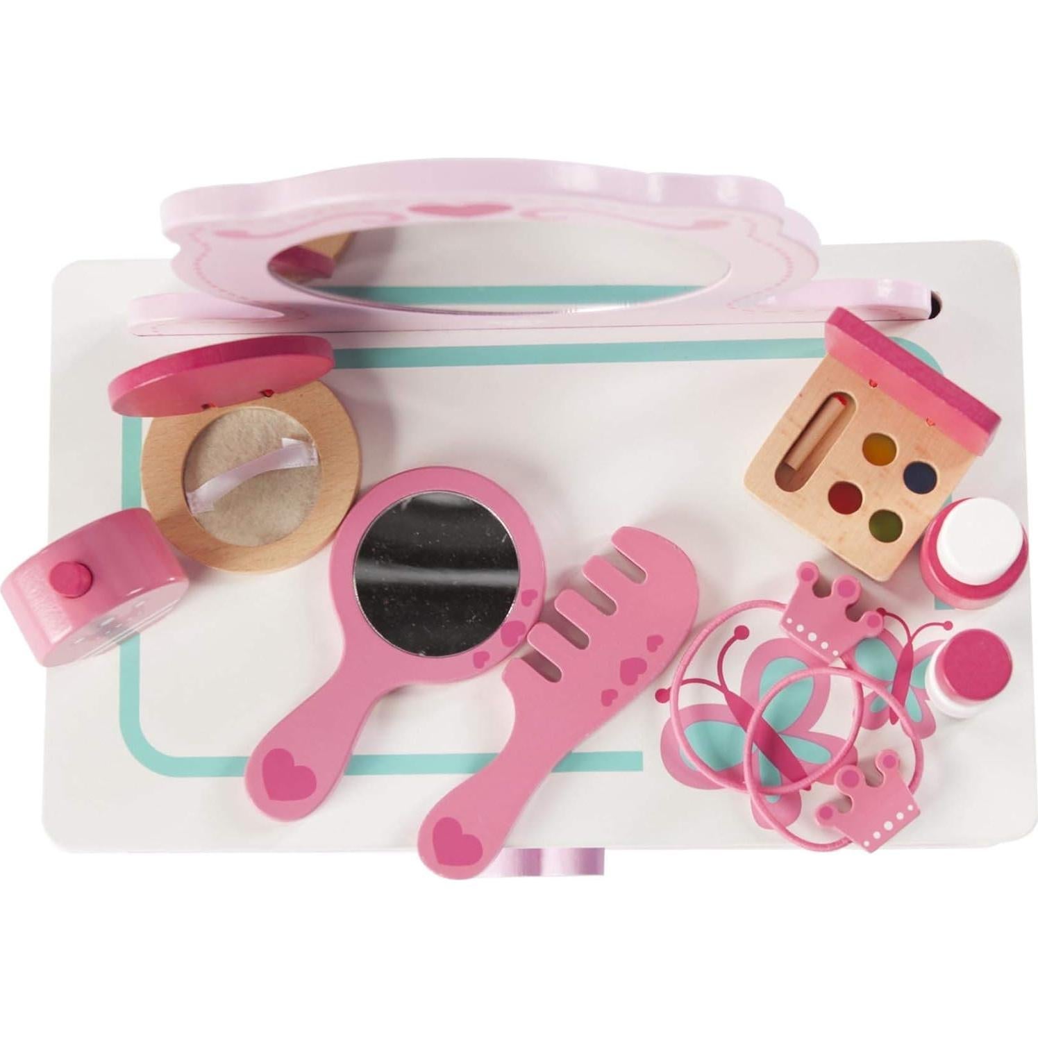 Tocador de Maquillaje de Madera Fat Brain Toys 29x17cm