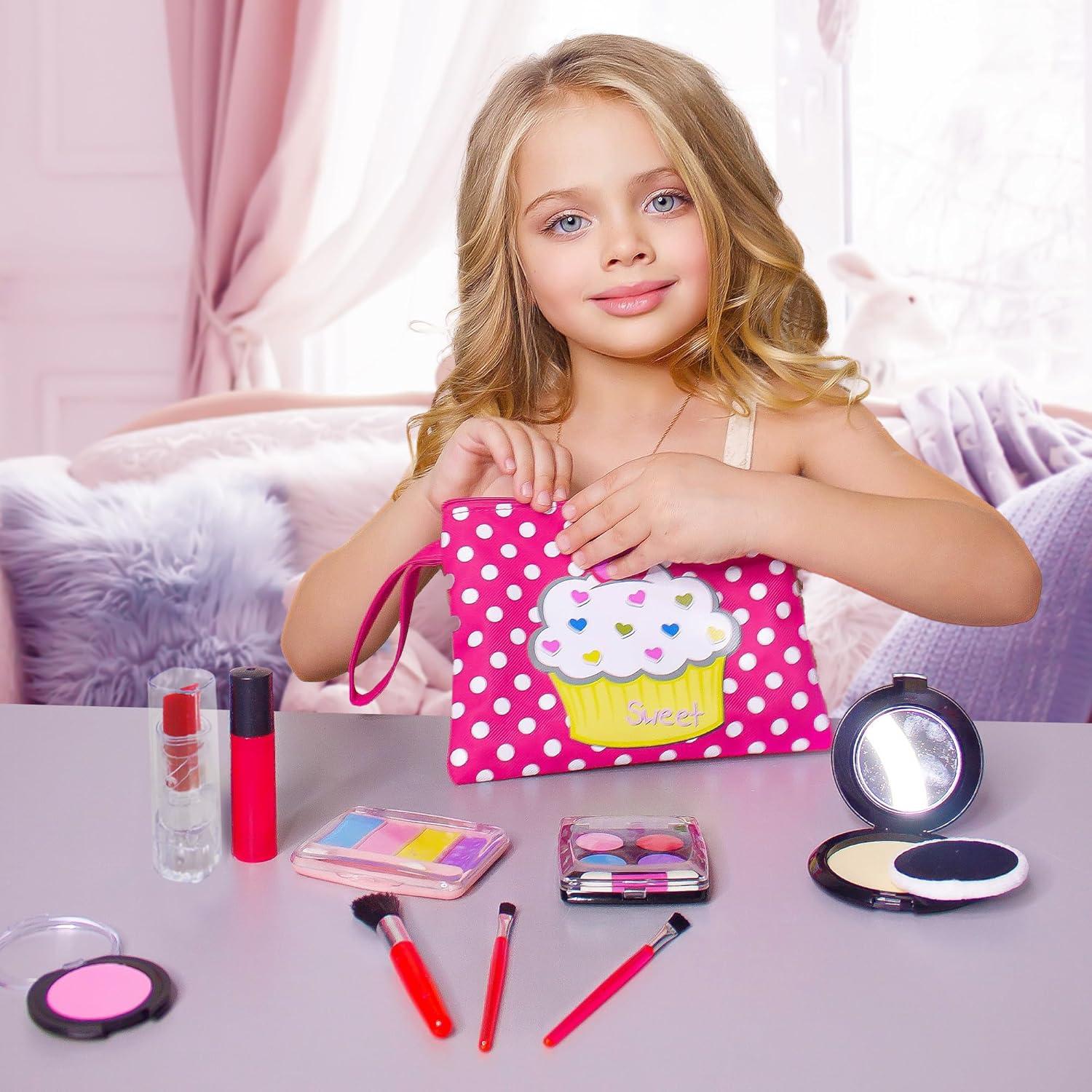 Conjunto de Maquillaje Falso Beverly Hills para Niñas 3+