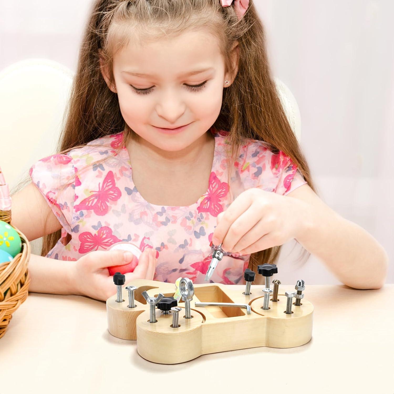 Juego de Tablero Montessori ZEAYEA para Niños 3+ Años