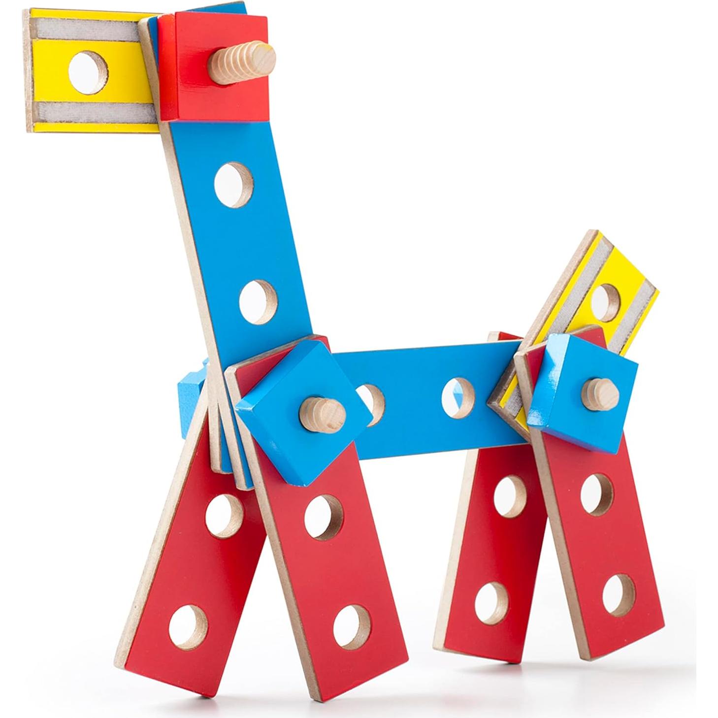 Banco de herramientas de madera Melissa & Doug - 32 piezas