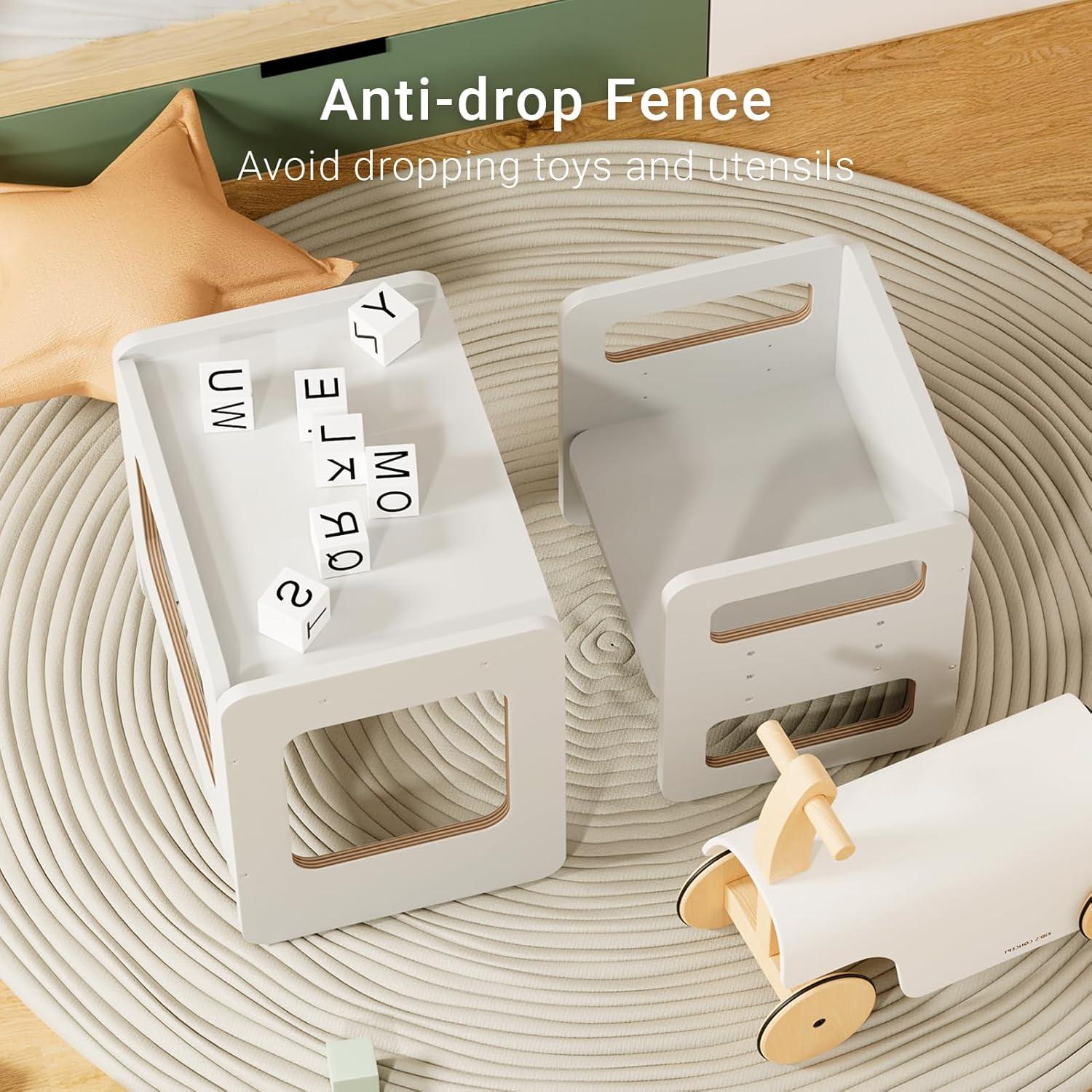 Tablero Ocupado Montessori Tilhumt 2-en-1 con Luz LED