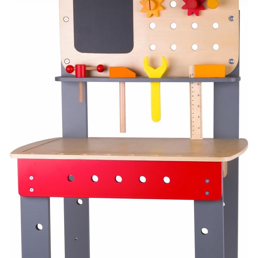 Banco de Trabajo Classic World con Herramientas de Madera 50.8x35.6x94 cm