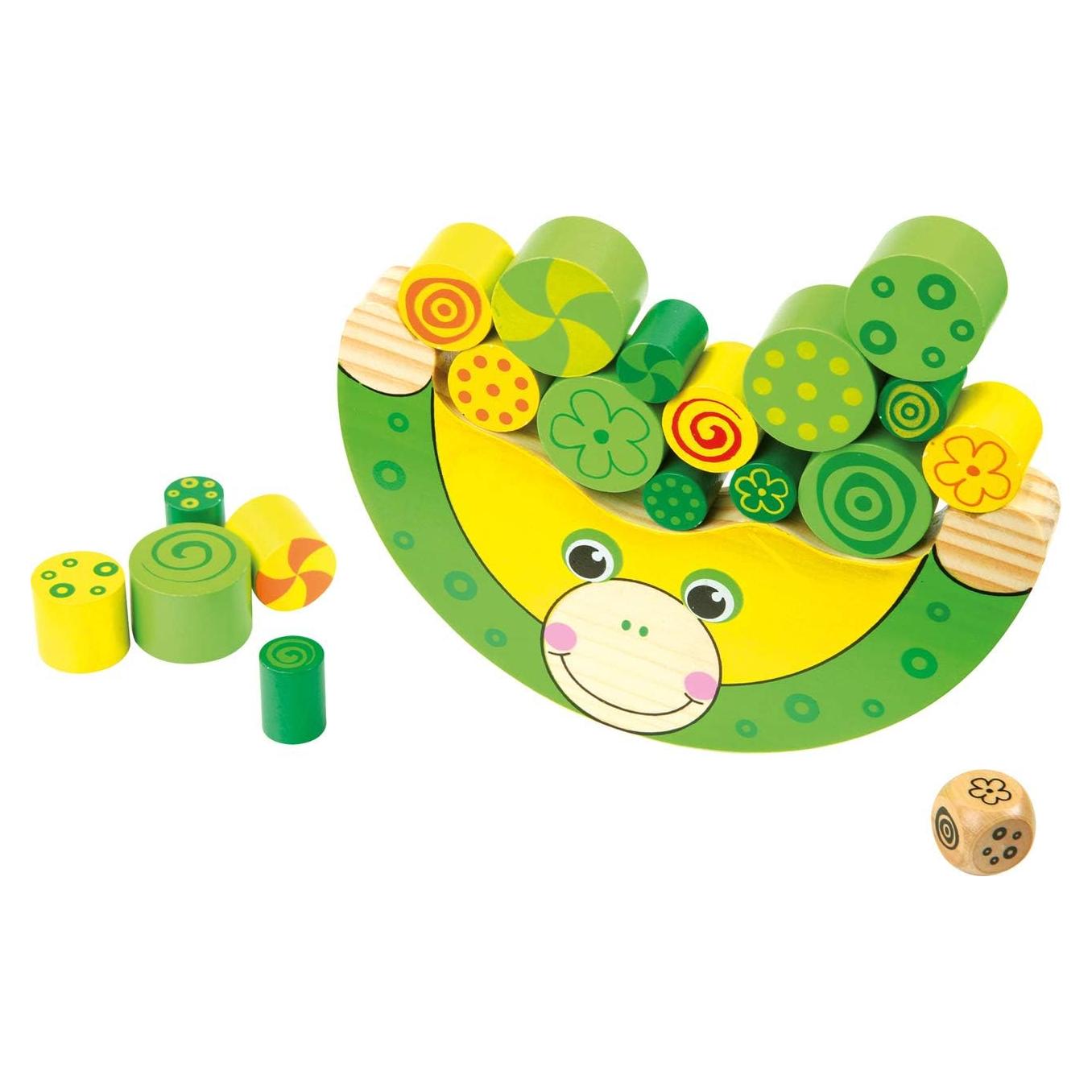 Juego de Equilibrio de Ranas Apilables Small Foot 16x8cm