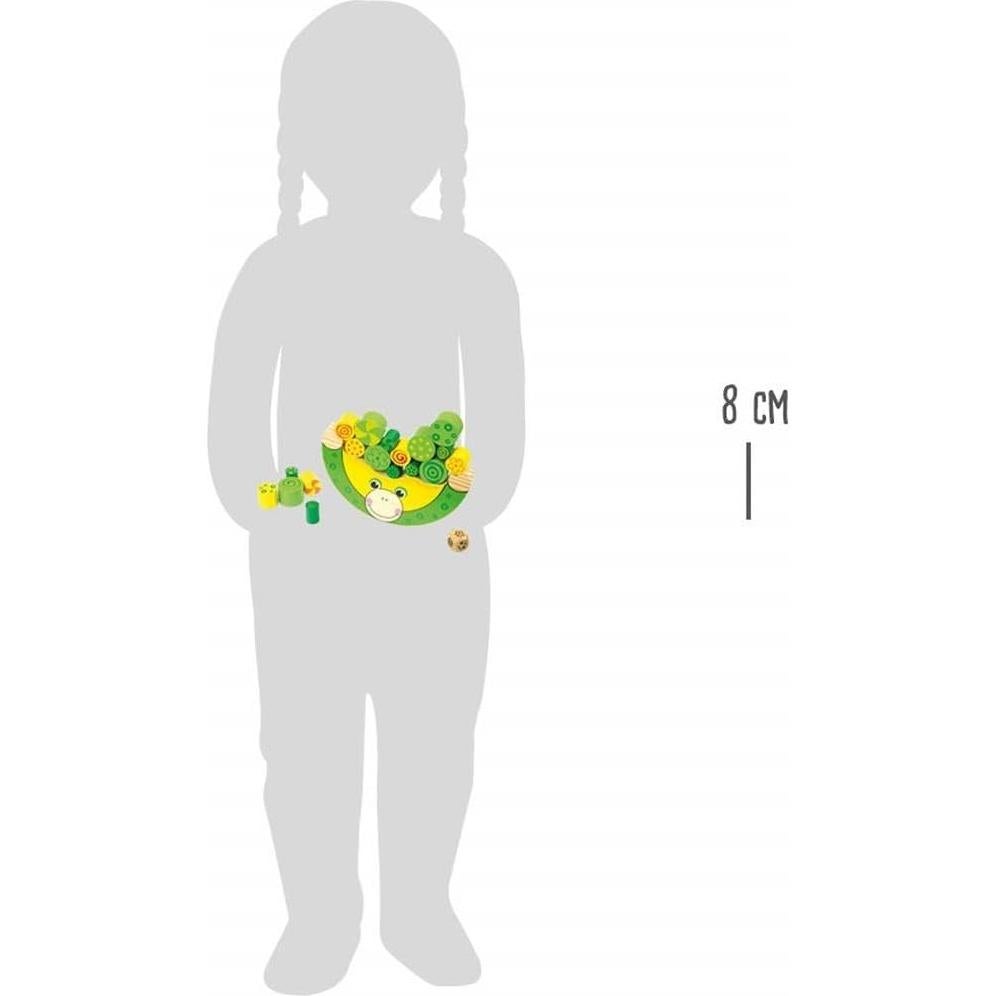 Juego de Equilibrio de Ranas Apilables Small Foot 16x8cm