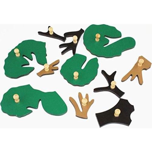 Rompecabezas Montessori de Árbol - Juguete Educativo 24x24 cm