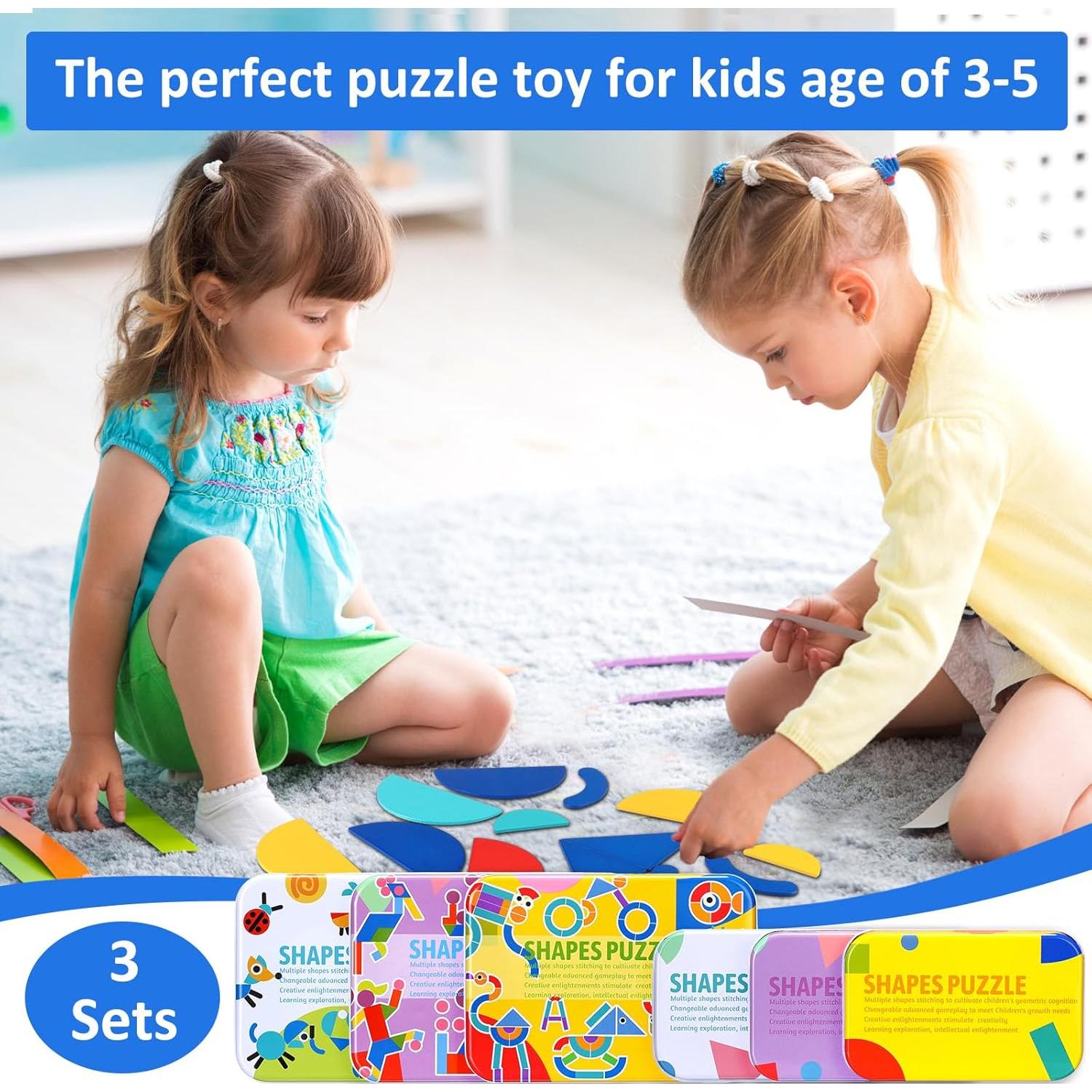 Rompecabezas Montessori Libima 108 Pcs Madera para Niños 3+