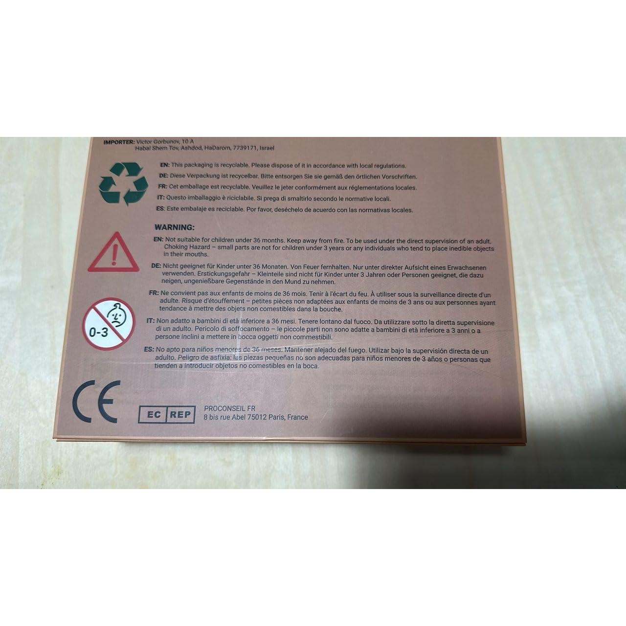 Rompecabezas de Madera LEOGOR XL 500 Piezas Yin Yang 45.7 cm