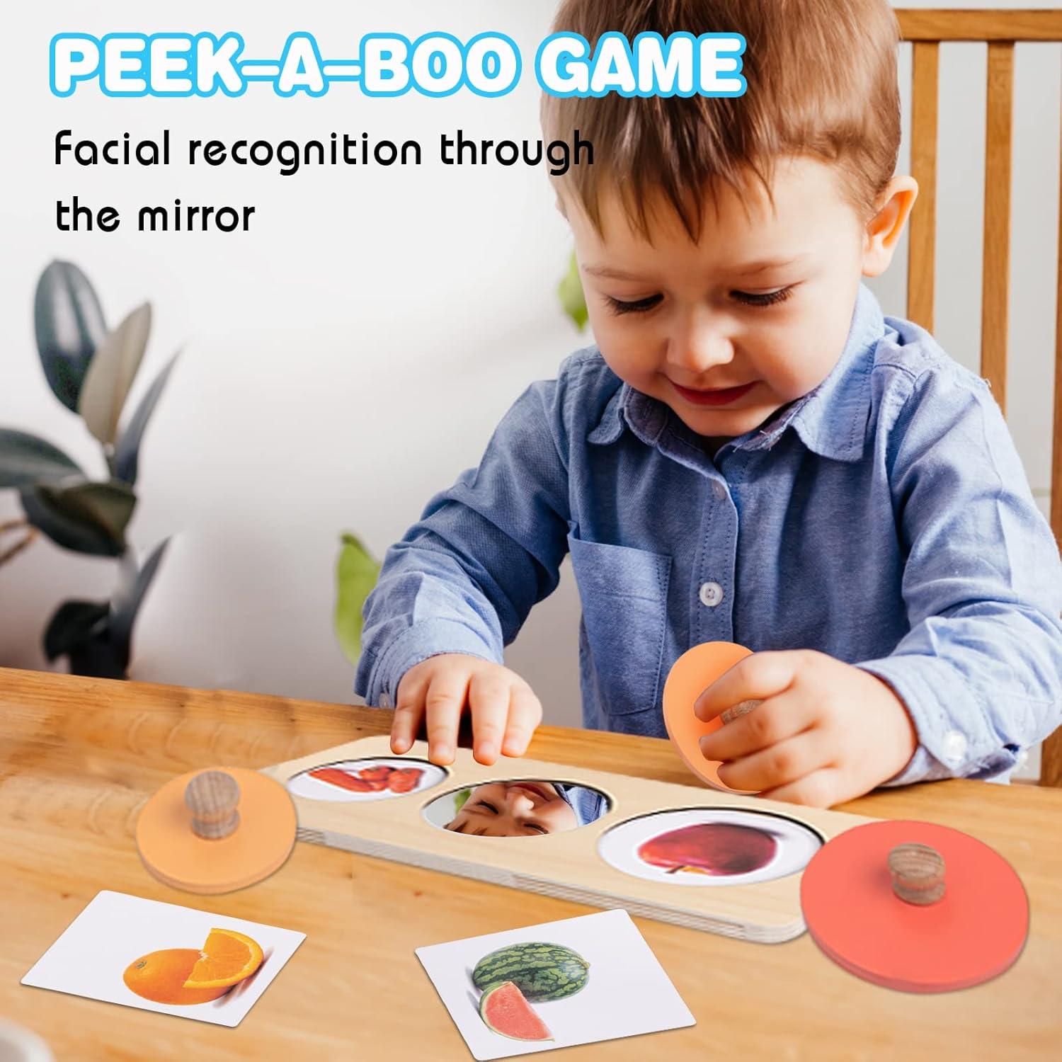 Rompecabezas de Madera Montessori TOYICOME 12-36 Meses