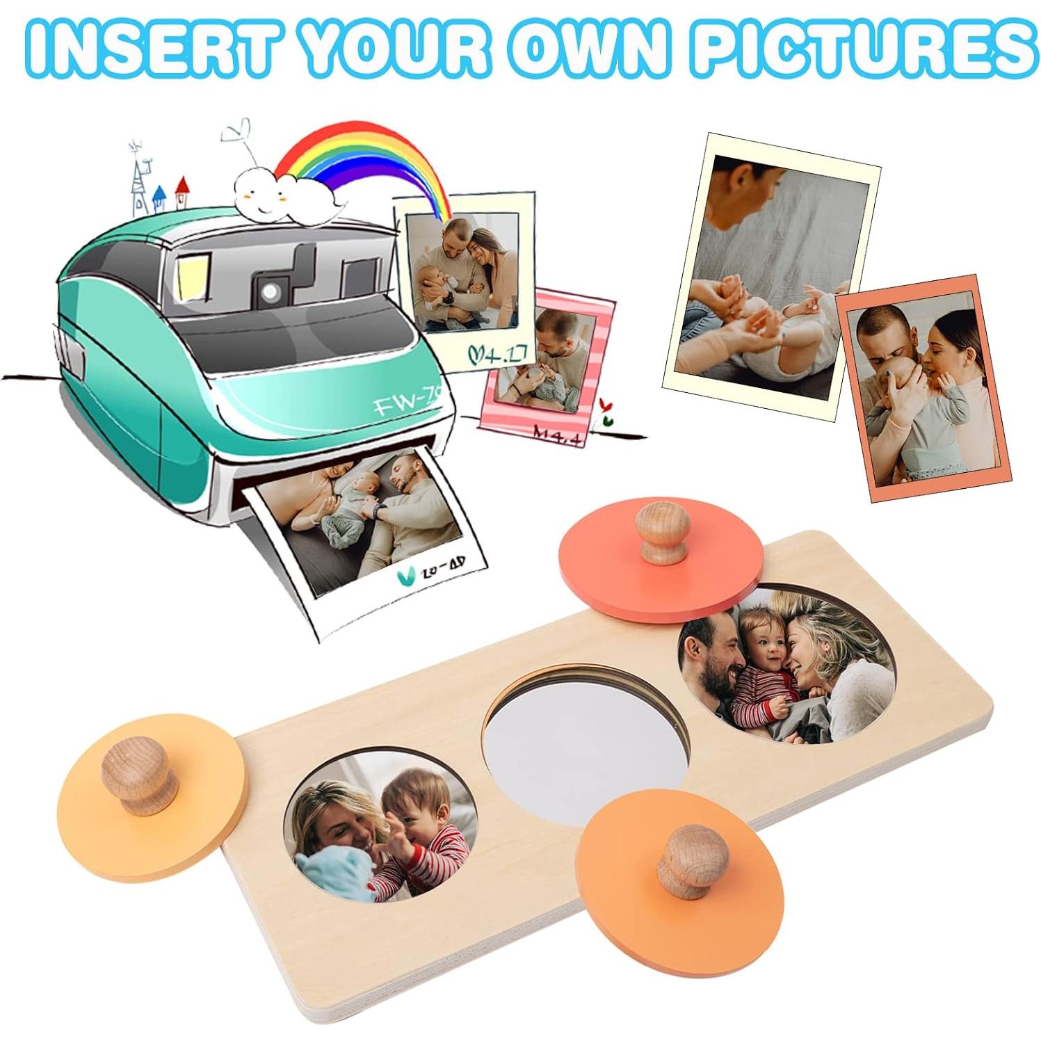 Rompecabezas de Madera Montessori TOYICOME 12-36 Meses