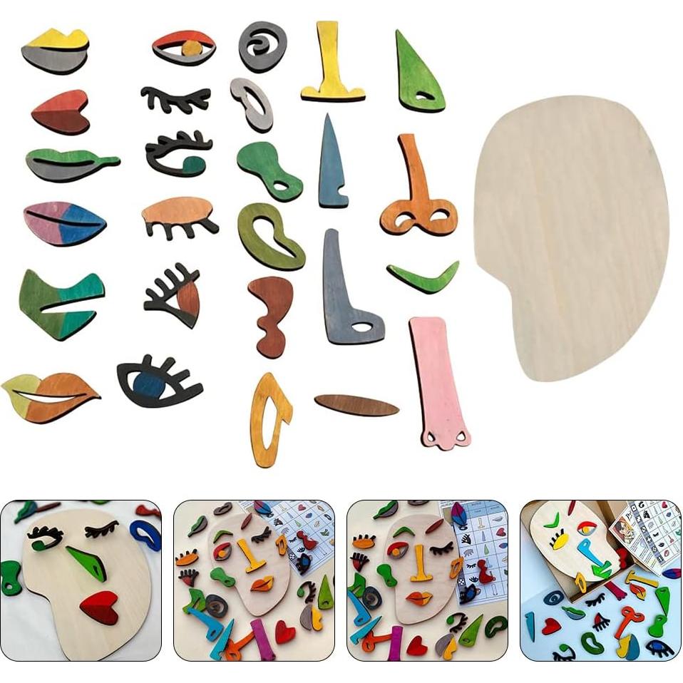 Rompecabezas de Madera Kisangel - Juguete Educativo Montessori