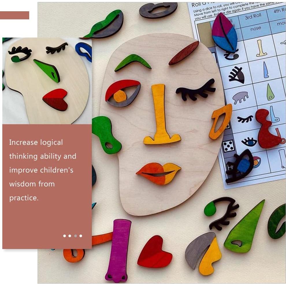 Rompecabezas de Madera Kisangel - Juguete Educativo Montessori
