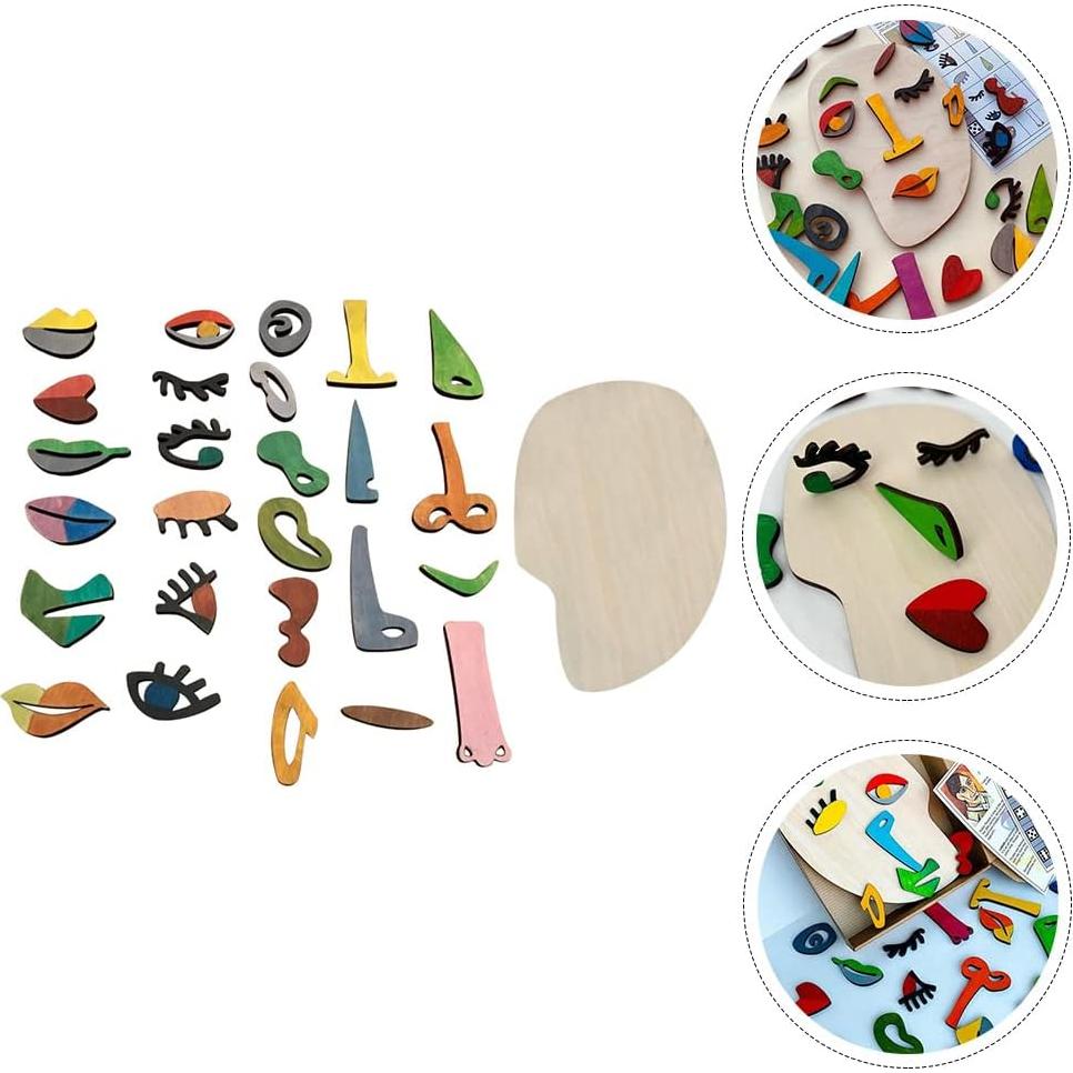 Rompecabezas de Madera Kisangel - Juguete Educativo Montessori