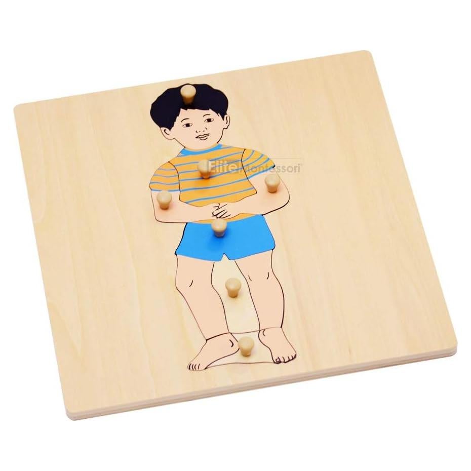 Rompecabezas Montessori Elite Botánica 24x24 cm para Niños