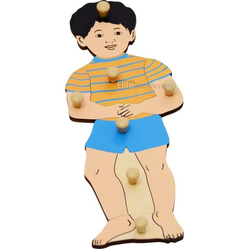 Rompecabezas Montessori Elite Botánica 24x24 cm para Niños