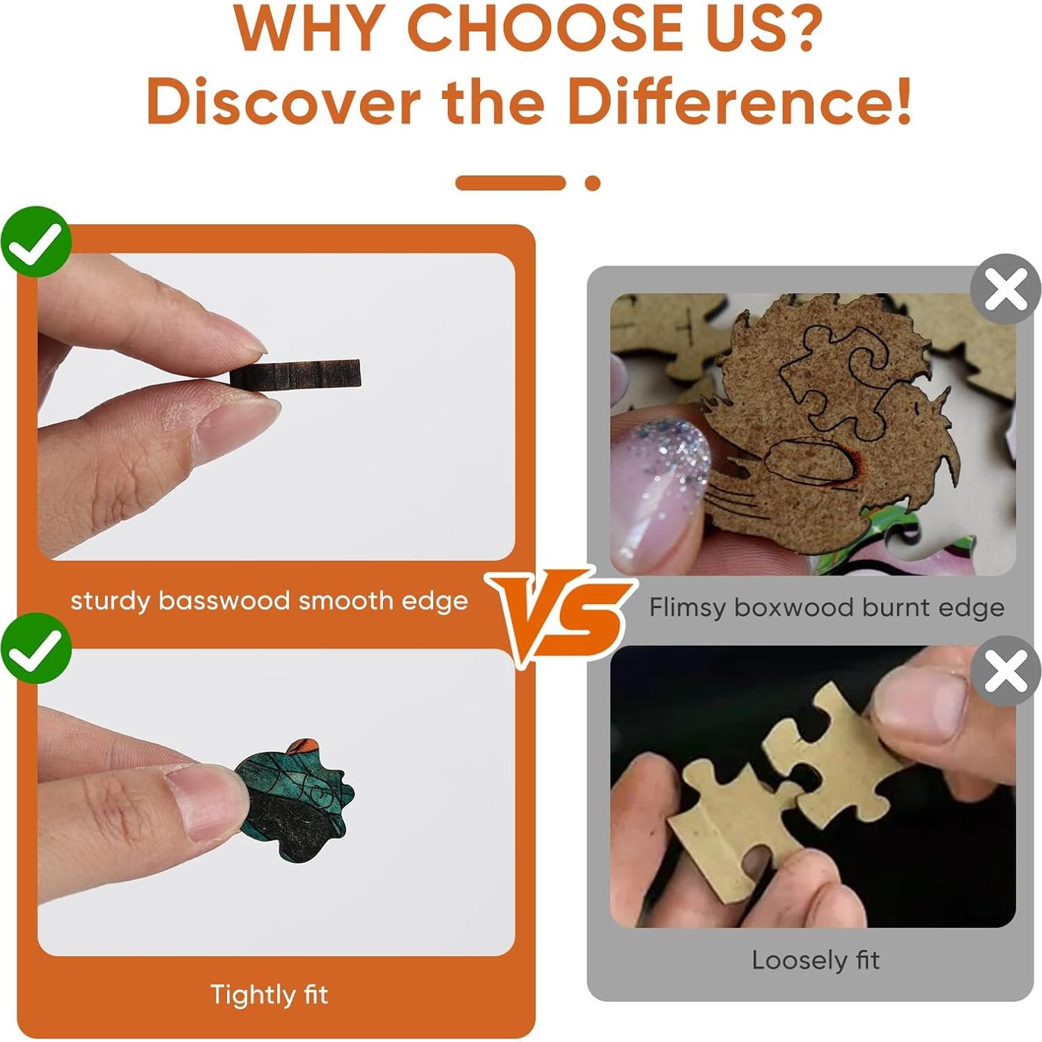 Rompecabezas de Madera Girasol MYS A·U·R 200 Piezas 29x28.7cm