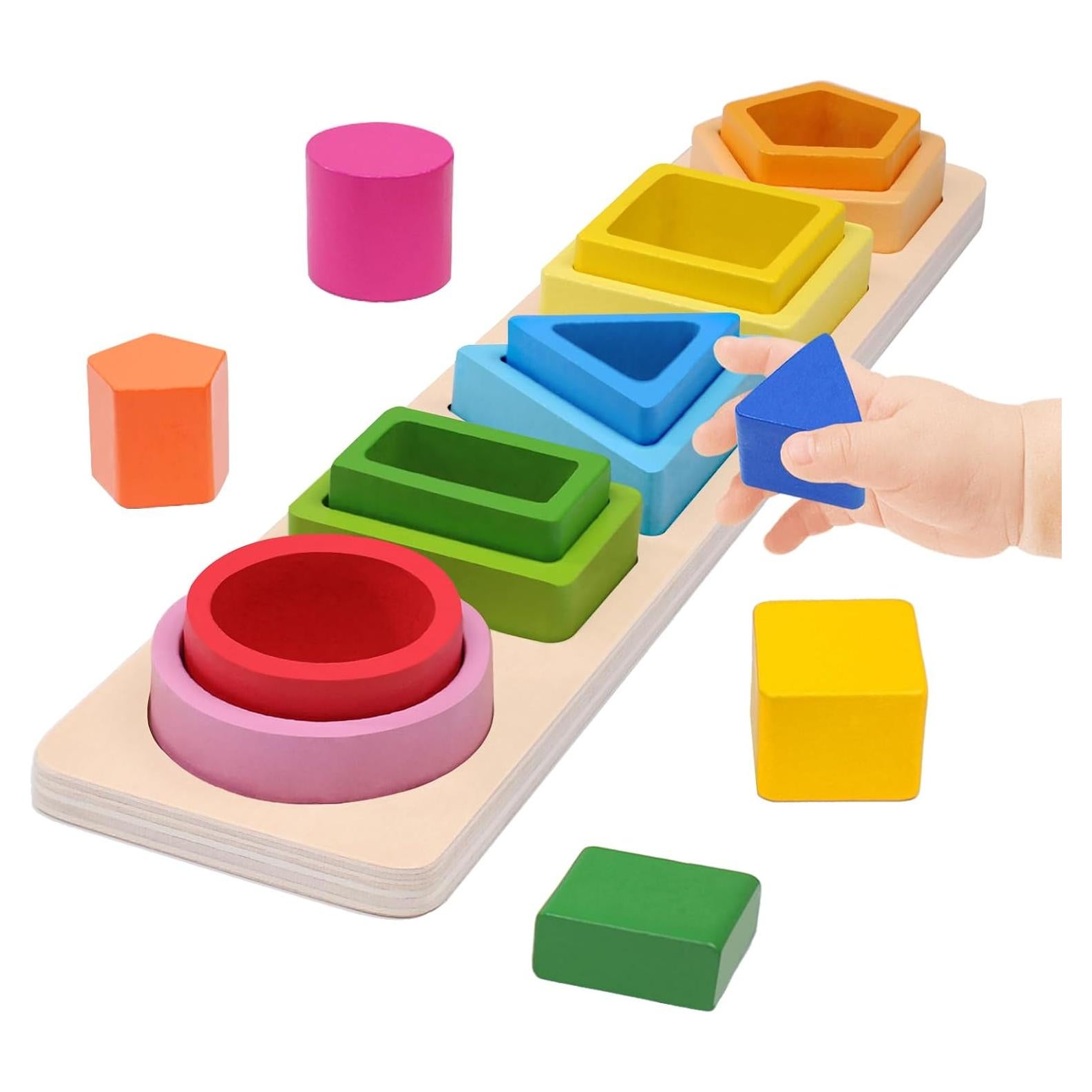 Juguetes Montessori de Madera YHHYToy para Niños 1-3 Años