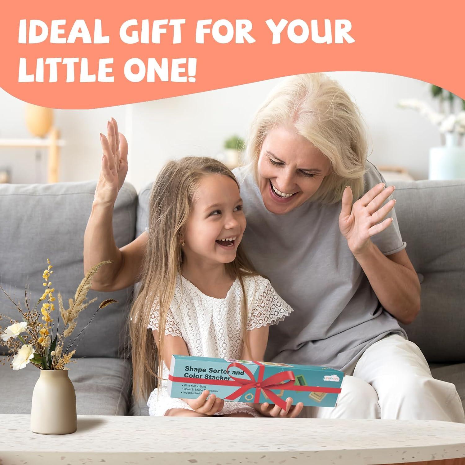 Juguetes Montessori de Madera YHHYToy para Niños 1-3 Años