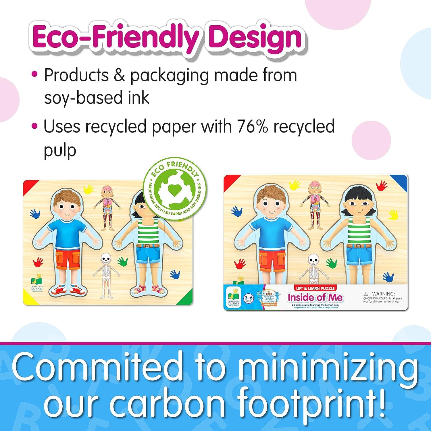 Rompecabezas Cuerpo Humano 28 Piezas El Viaje del Aprendizaje