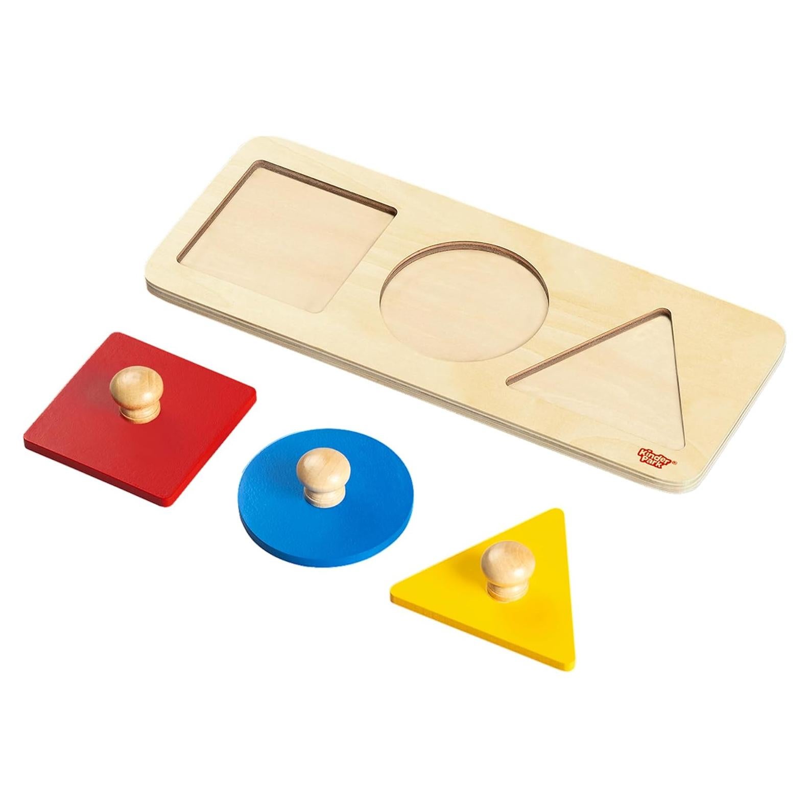 Rompecabezas de Clasificación de Formas y Colores Kinder Park