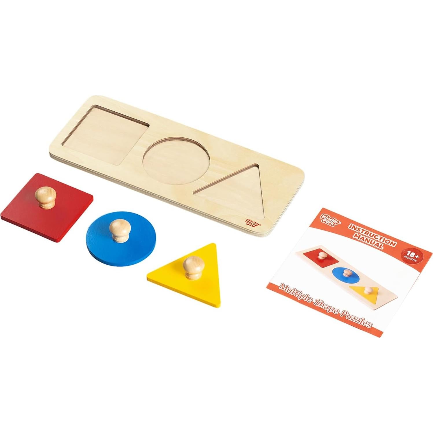 Rompecabezas de Clasificación de Formas y Colores Kinder Park