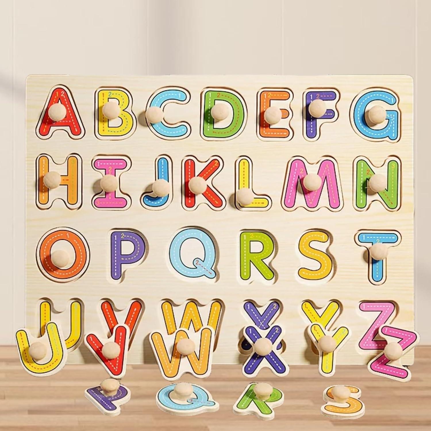 Juego de rompecabezas de madera 6 piezas Scienraise educativo