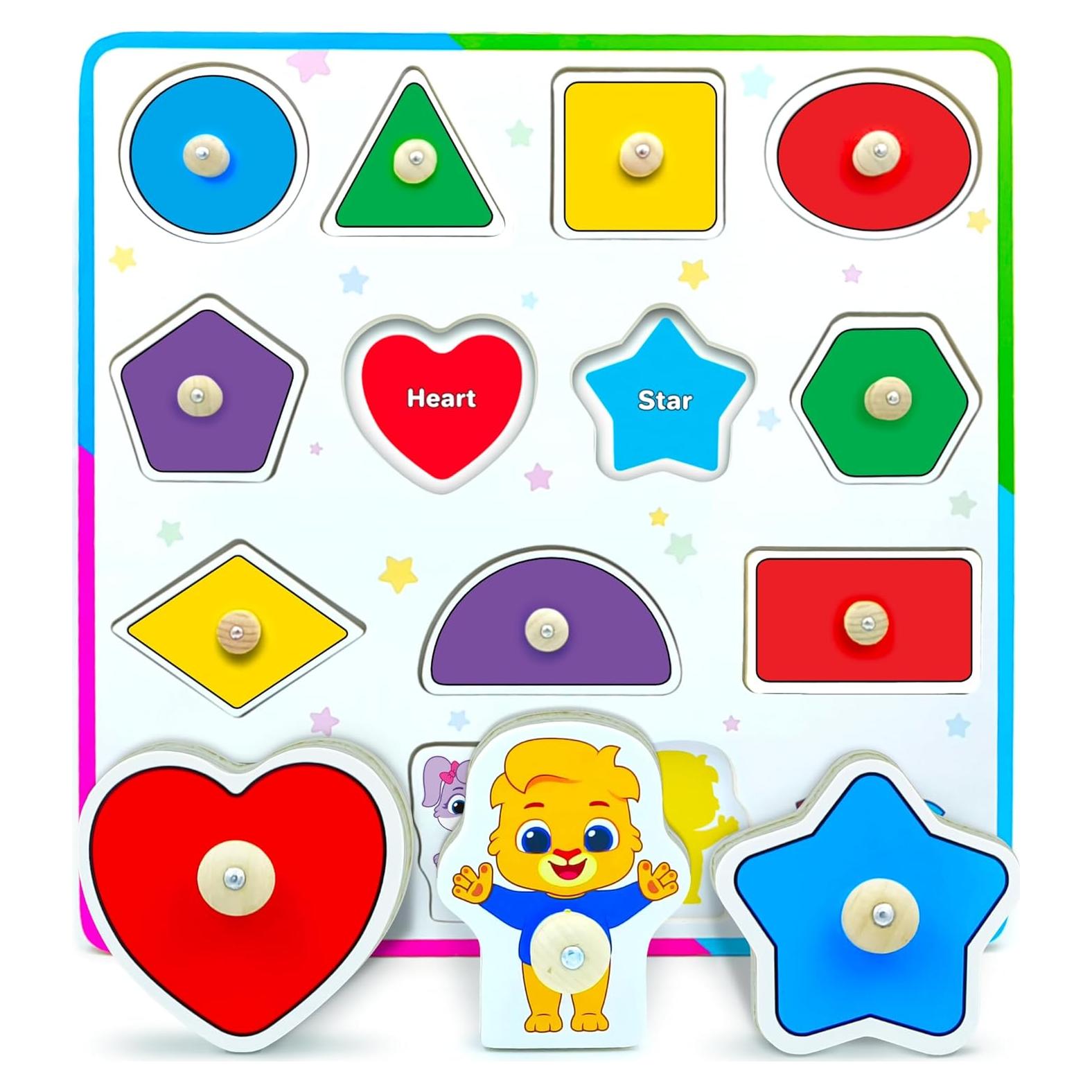 Rompecabezas de Madera Lucas y Amigos para Niños 3-6 Años