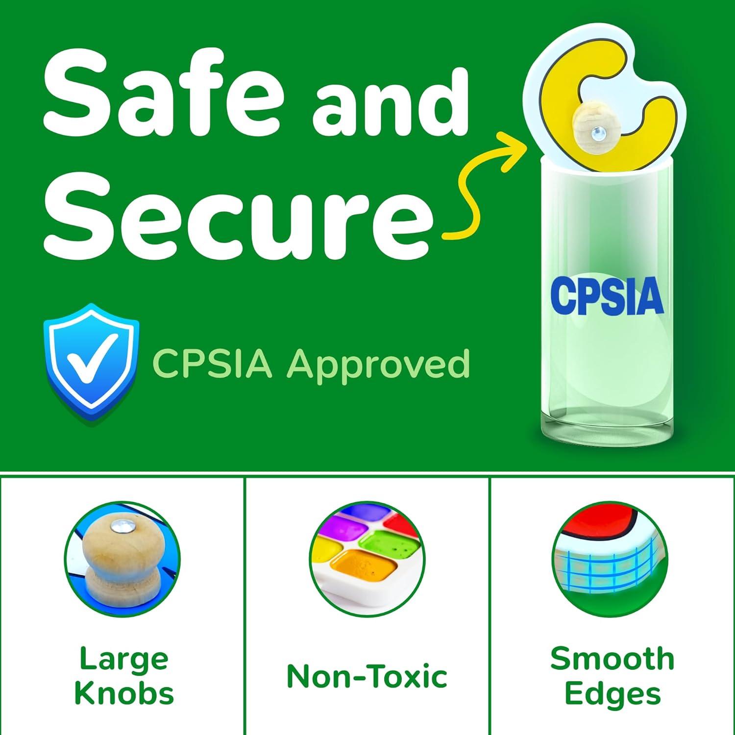 Rompecabezas de Madera ABC Lucas & Friends para Niños 0.48 kg