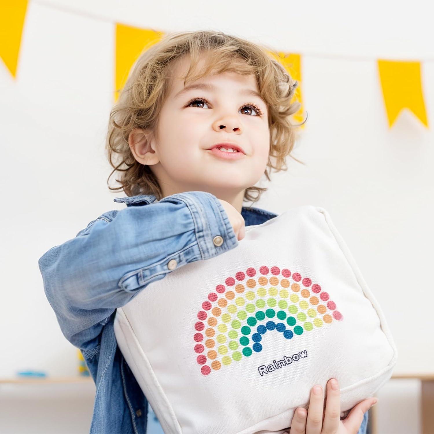 Juego de Cuentas de Madera Youuys para Niños 3+ Años