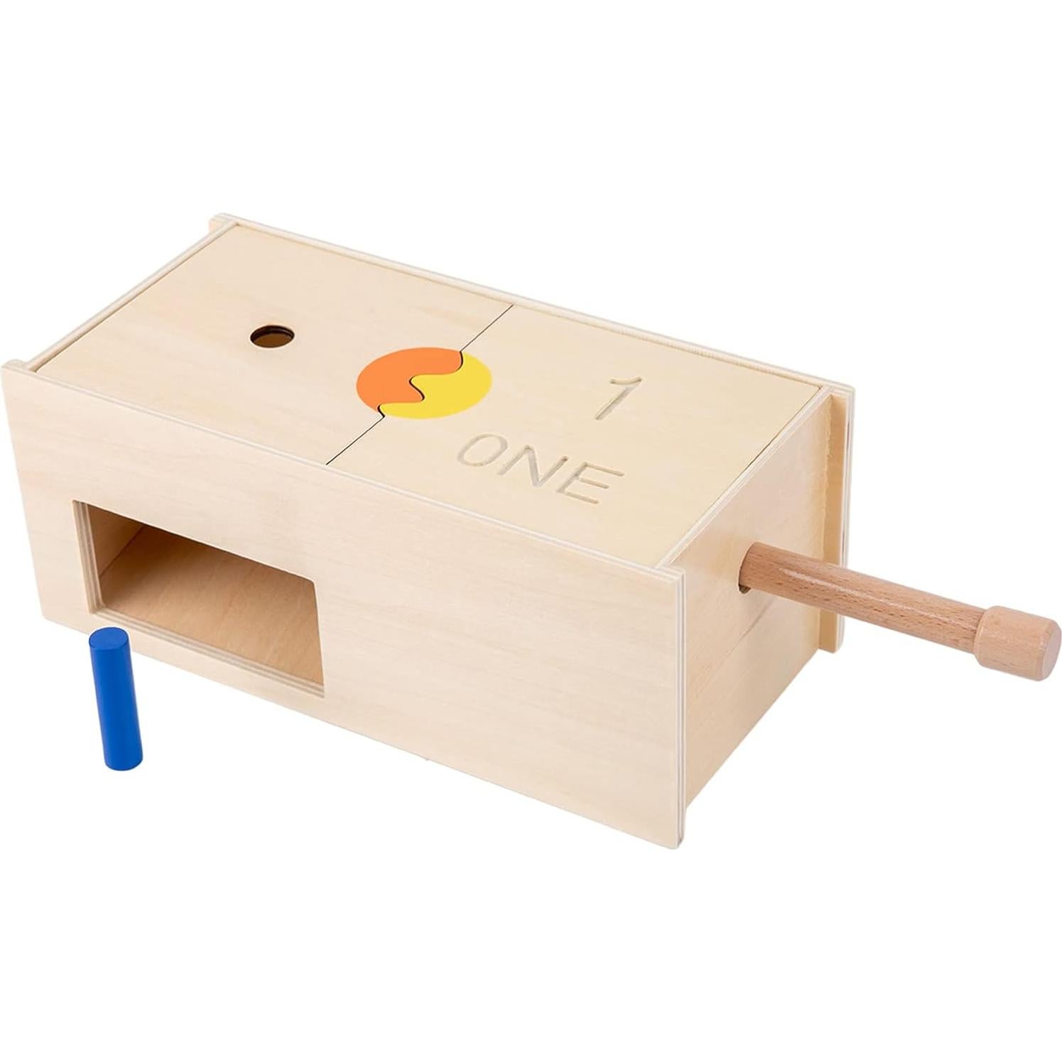 Juguete Montessori Adena Tabla de Clavos de Conteo 29x13cm