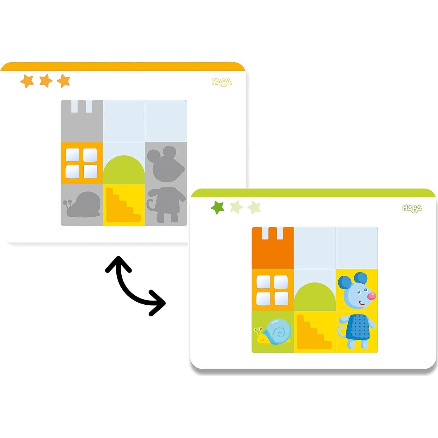 Bloques de Madera HABA Puzzle Animal 18 Piezas 2 a 4 Años