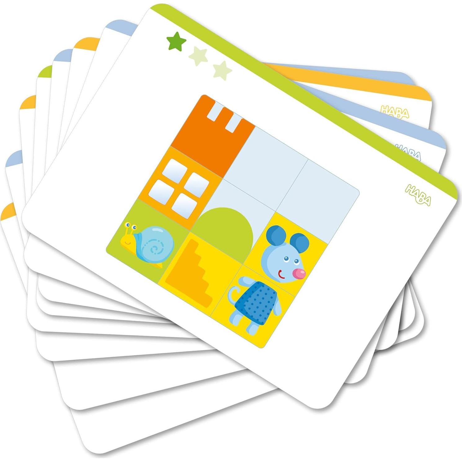 Bloques de Madera HABA Puzzle Animal 18 Piezas 2 a 4 Años