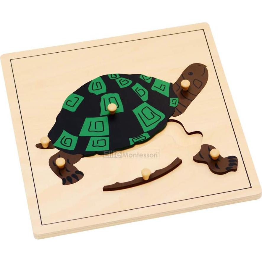 Rompecabezas de Botánica Montessori Elite 24x24 cm