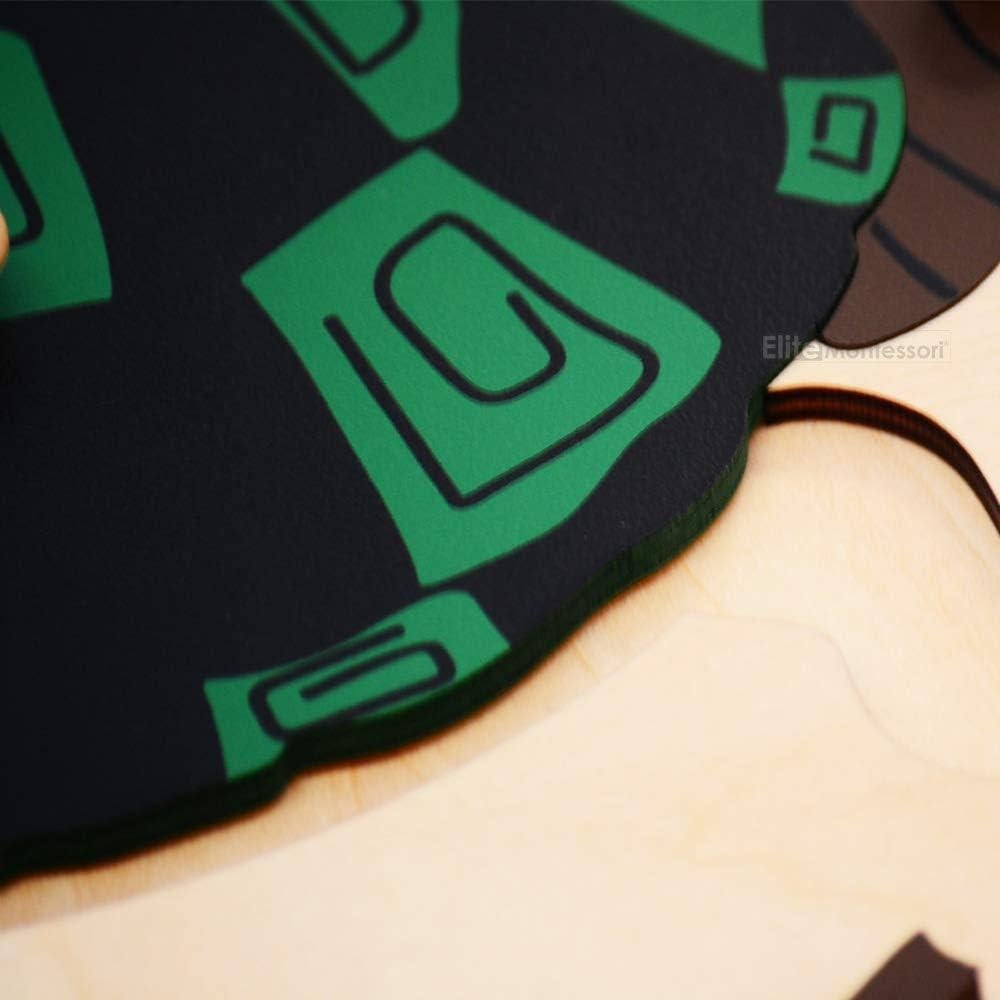 Rompecabezas de Botánica Montessori Elite 24x24 cm