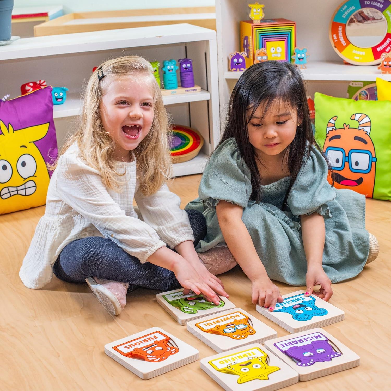 Puzzle de Madera Abre La Alegría - 24 Piezas Emociones 4+