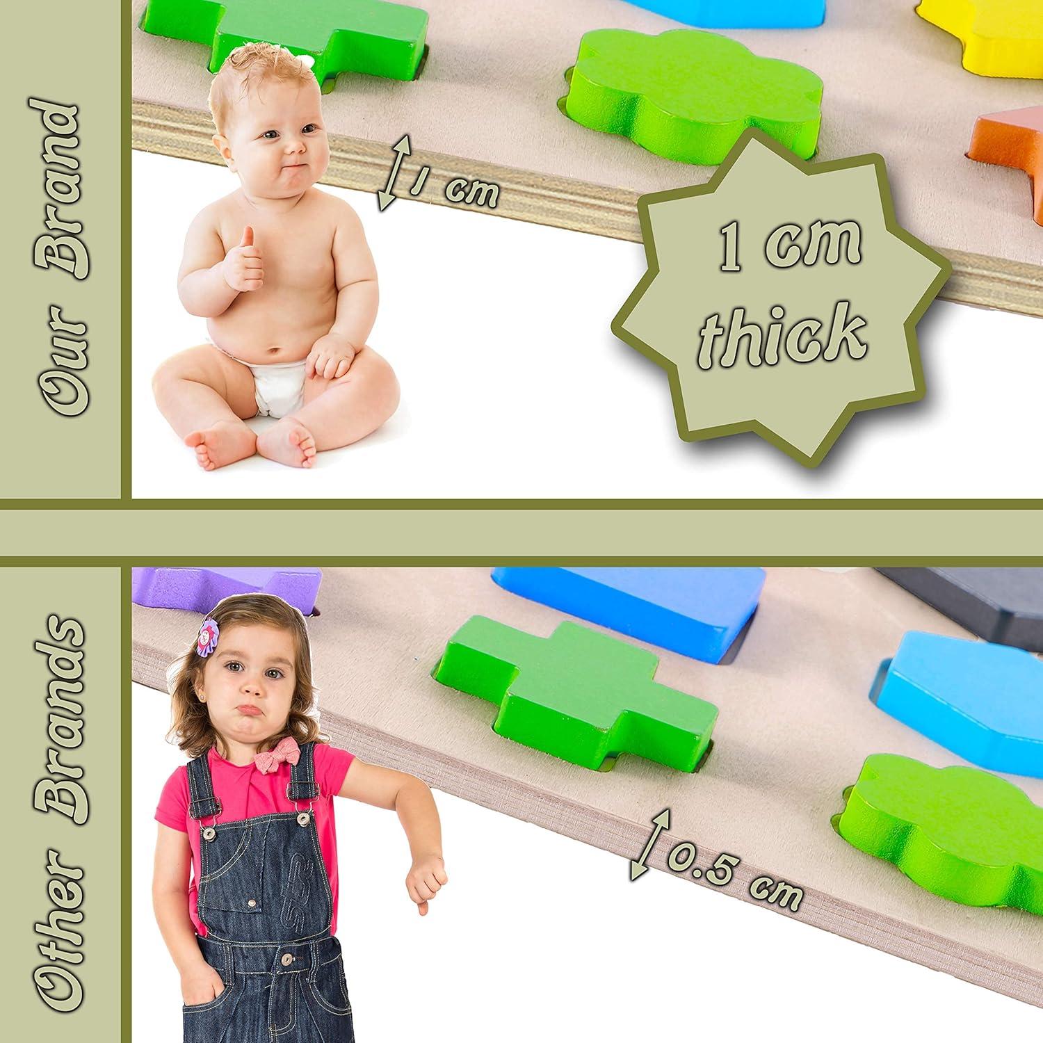 Rompecabezas Magnético de Madera Driddle - Aprende Colores y Formas