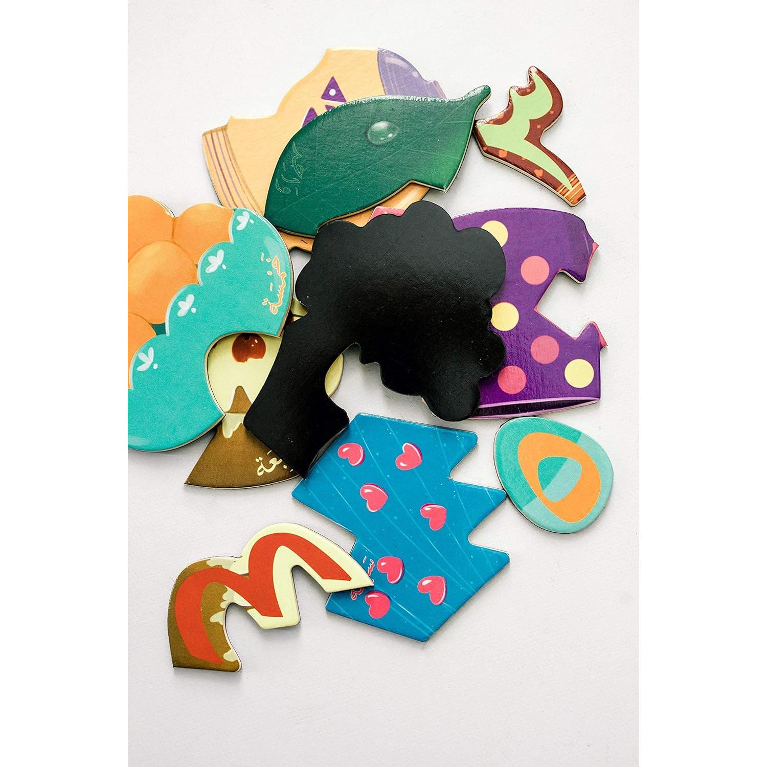 Juego de Imanes de Números de Madera NEMAH'S HOUSE 20 Piezas