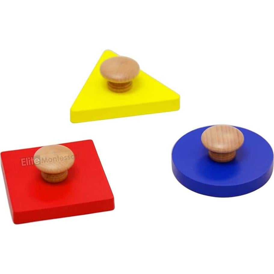 Rompecabezas de Formas Geométricas Elite Montessori 31.8x12.1cm