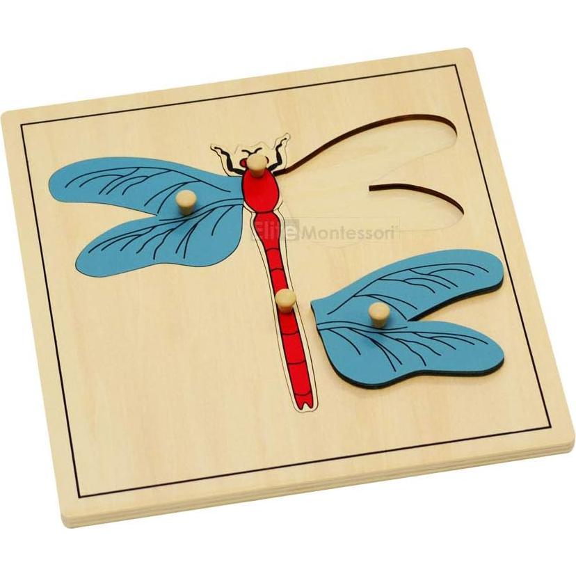 Rompecabezas de Botánica Montessori Elite 24x24 cm