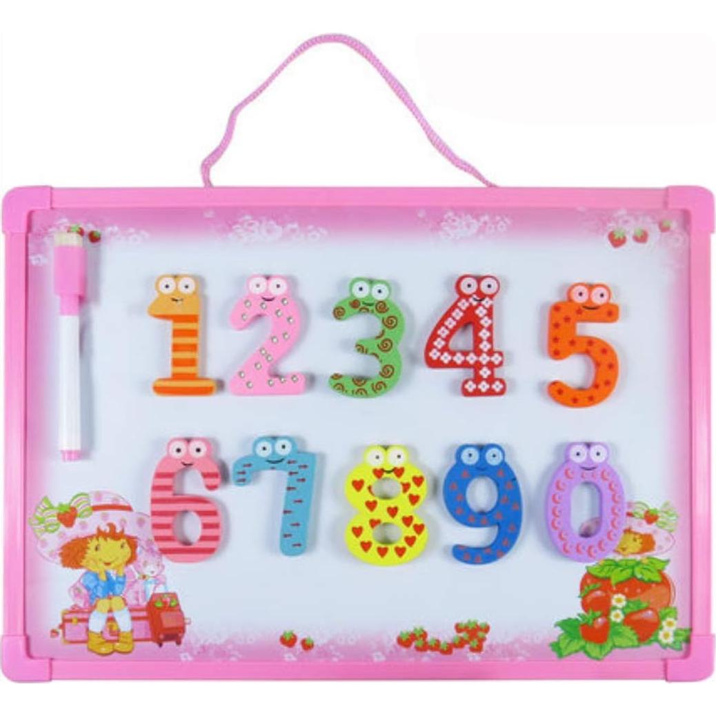 Imanes de Madera PENTA ANGEL 10 Pcs Números Grandes