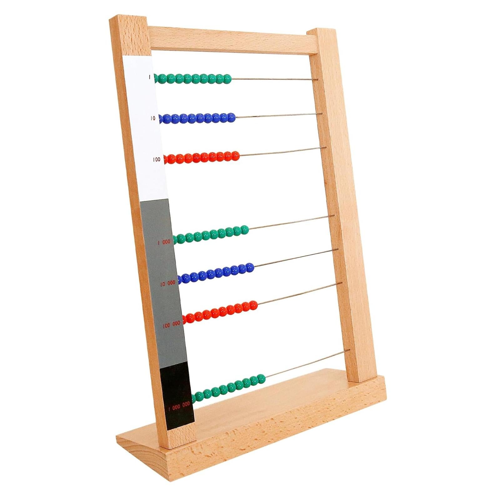 Marco de Cuentas Grande Montessori Outlet - Ábaco Educativo 34cm